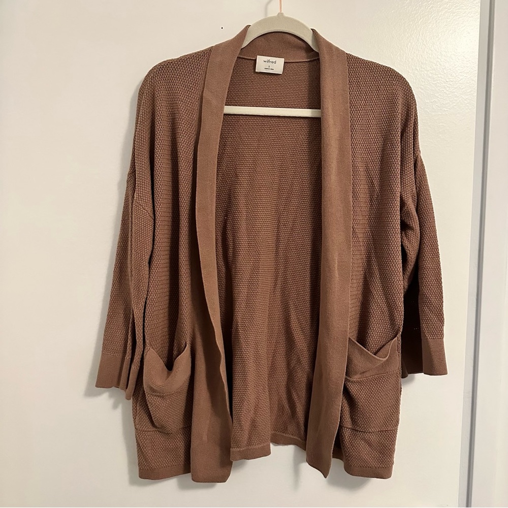 Aritzia | Wilfred Light Knit Cardigan | SMALL